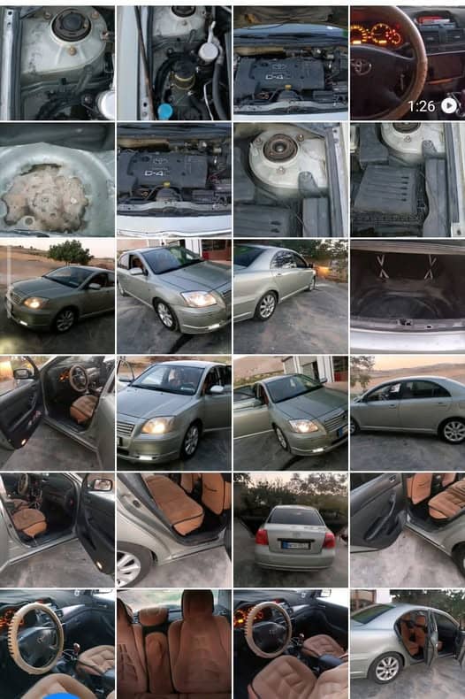 تويوتا أفنسيس 2001