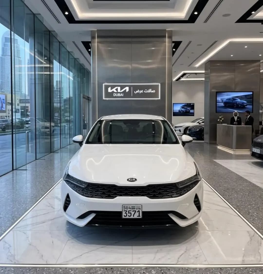 كيا K5 موديل 2021 بحالة الوكالة - صورة 1