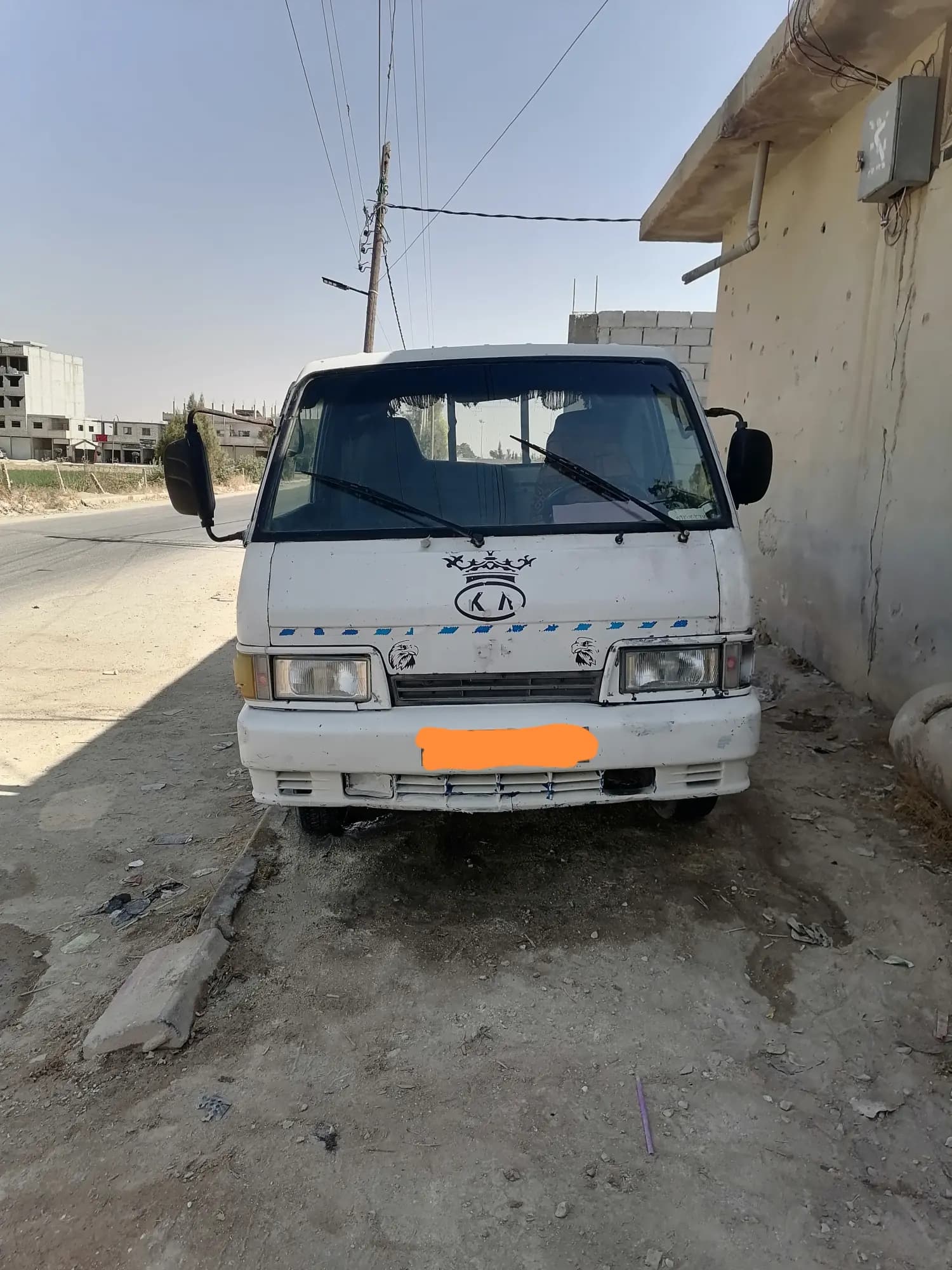 كيا K2700 موديل 1996 شاحنة اعتمادية للعمل - صورة 1