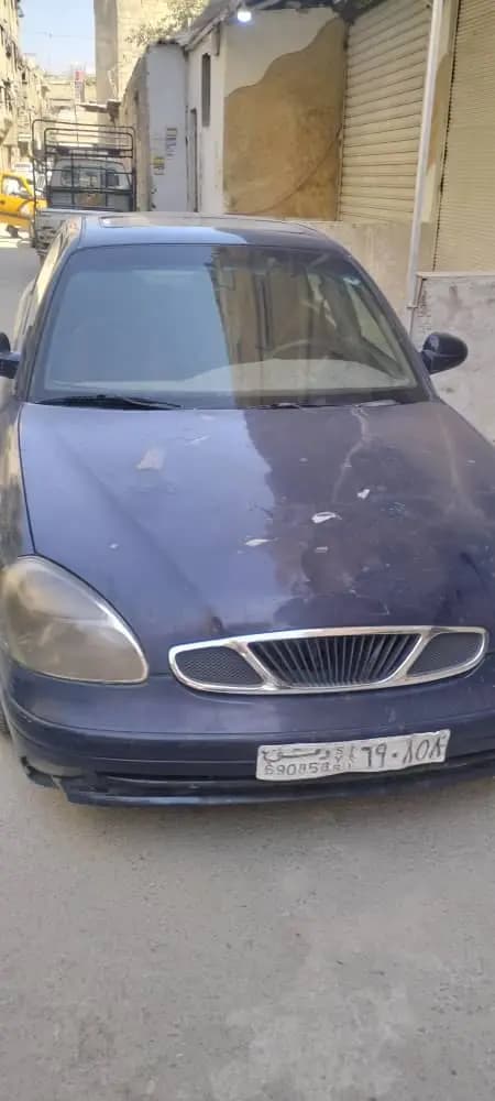 دايو لانوس 2002 بحالة جيدة للبيع