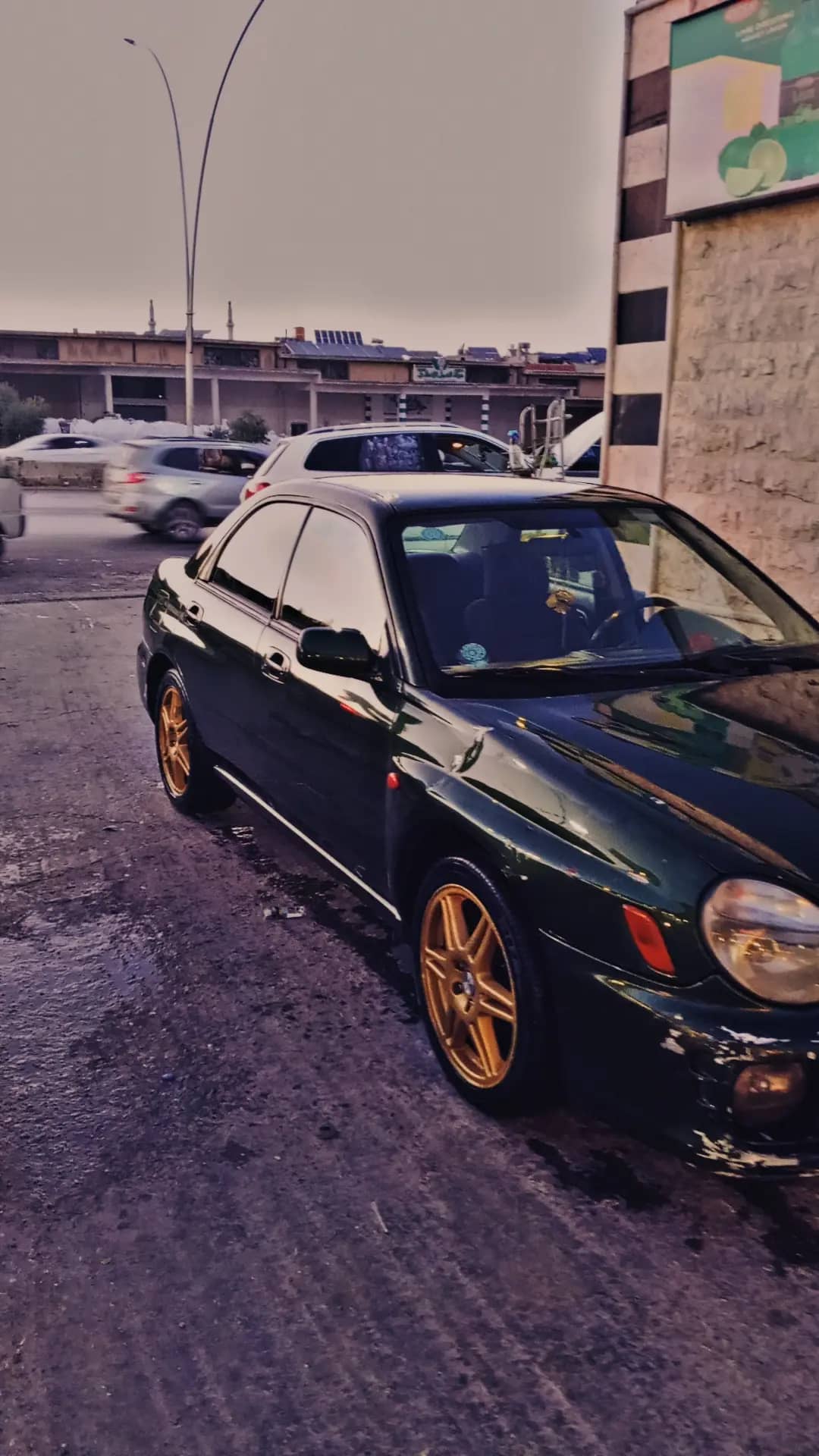 سوبارو إمبريزا 2002 بحالة جيدة ومظهر رياضي