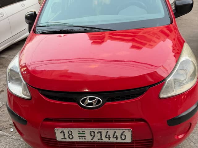 هيونداي i10 موديل 2009 بحالة جيدة واقتصادية