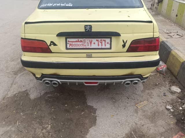 بيجو 406 بارس 2008 بحالة جيدة للبيع محرك 16 بخاخ