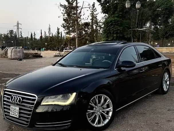 أودي A8 موديل 2012 بحالة ممتازة وفخامة لا تضاهى