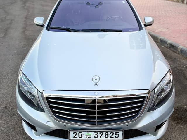 مرسيدس بنز S500 موديل 2016 بحالة ممتازة