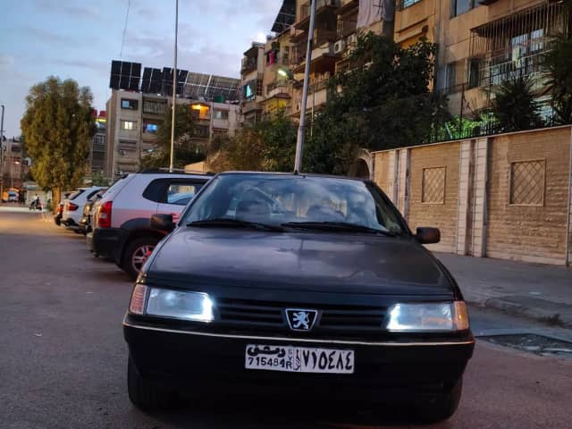 بيجو 405 GLX إيراني شد أمامي 2008/2010.