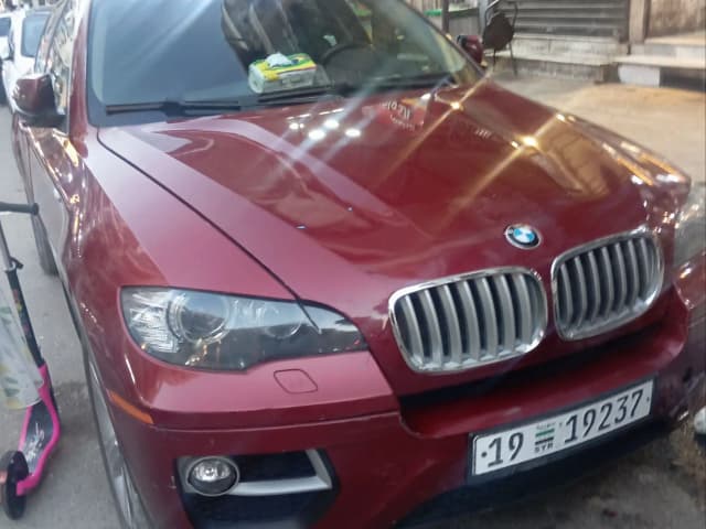 بي إم دبليو X6 موديل 2013 بحالة ممتازة
